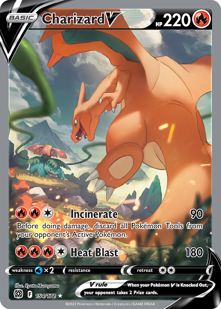 Brilliant Stars Charizard V #154/172